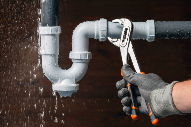 Professional Drain Cleaning technician working in Queenstown, MD